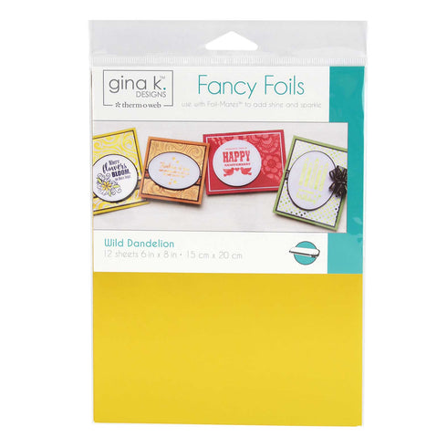 Gina K Designs Fancy Foil Sheets (available in 14 colours)
